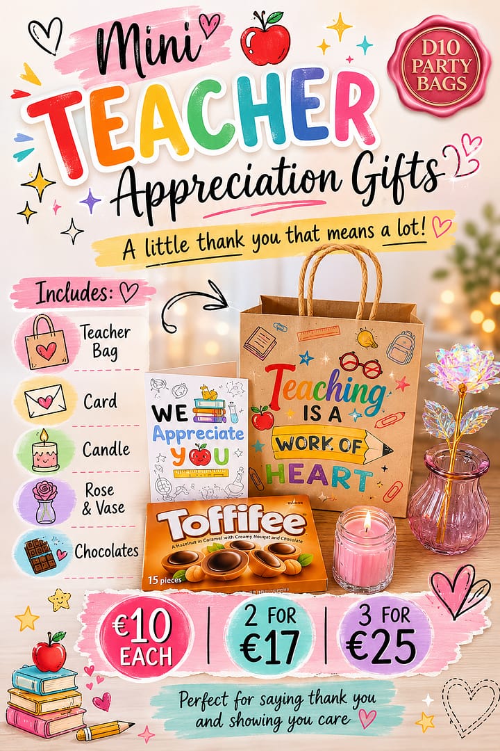 Mini Teacher Appreciation Gift Bag